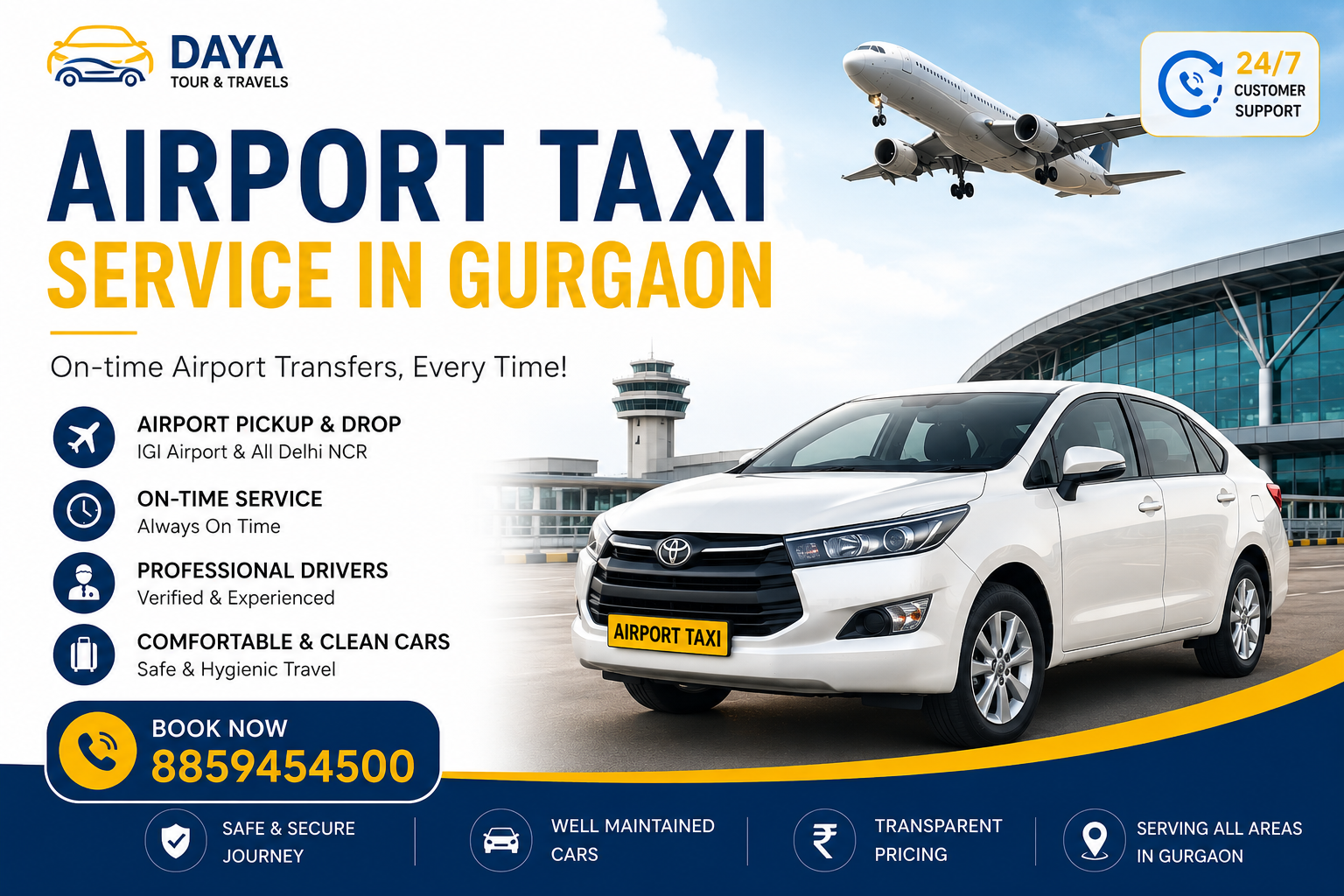 Airport Taxi Service Gurgaon